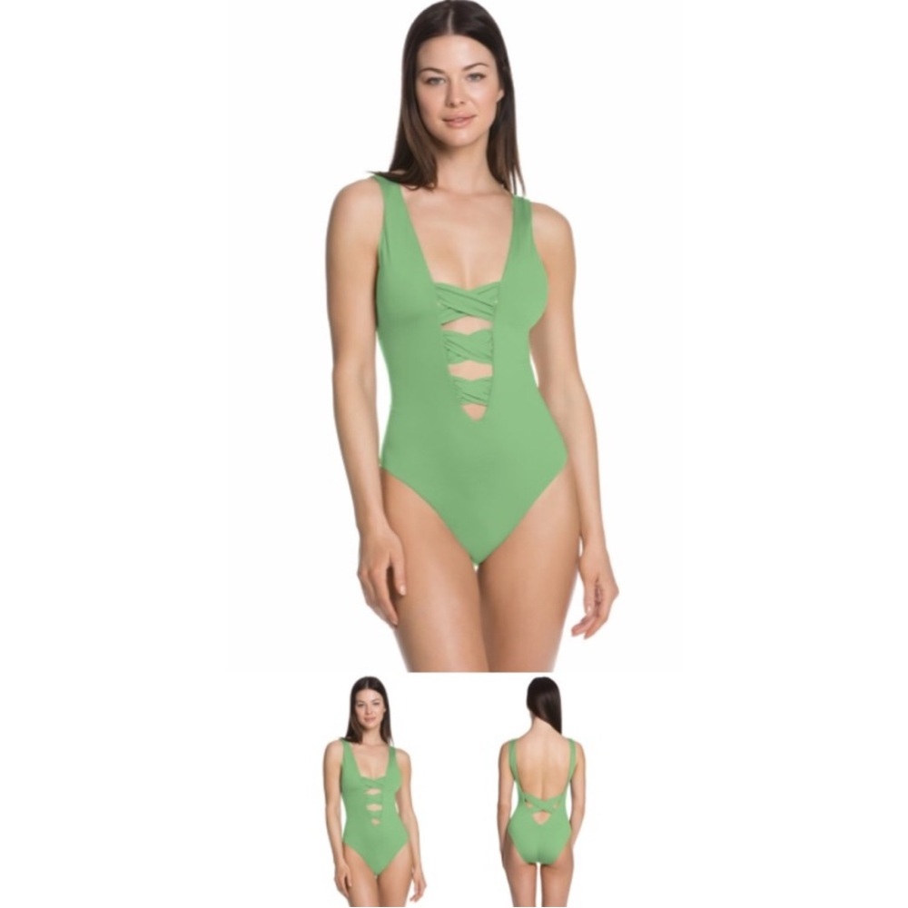 Soluna Green‎ One Piece Swimsuit